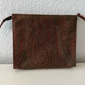 ETRO Vintage Leather Clutch